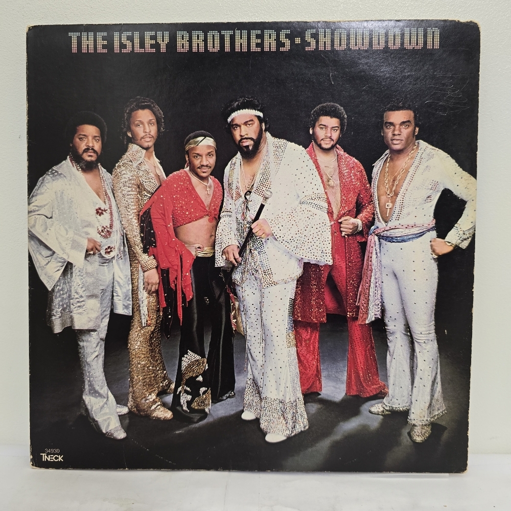 THE ISLEY BROTHERS Showdown 1978 Vinyl LP T Neck JZ 34930 Funk Soul Disco